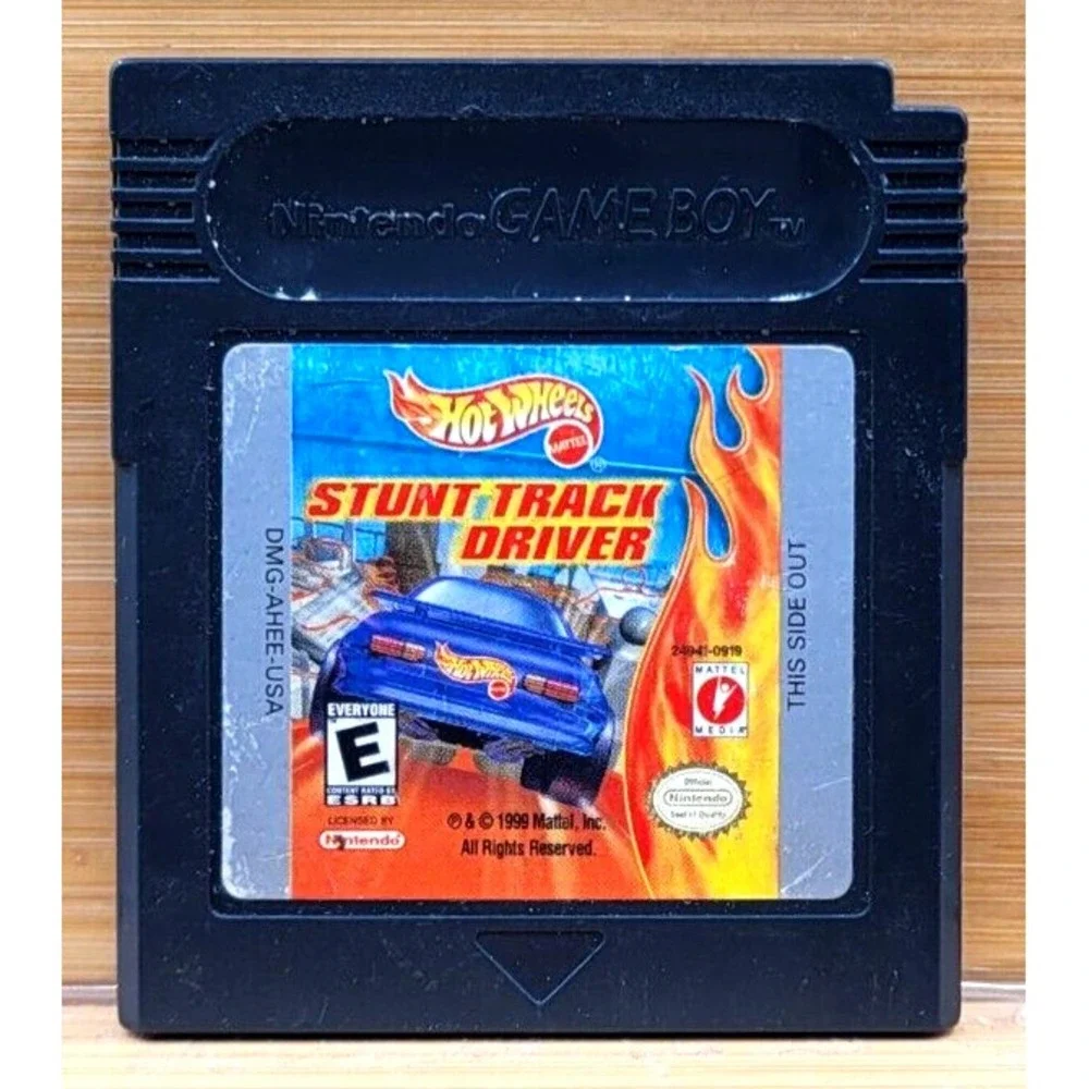 Hot Wheels: Stunt Track Driver (Nintendo Game Boy Color, 1999) Game Only WORKS